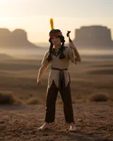 Rubie's Apache Costume M – Authentic Historical Outfit - Thumbnail 2