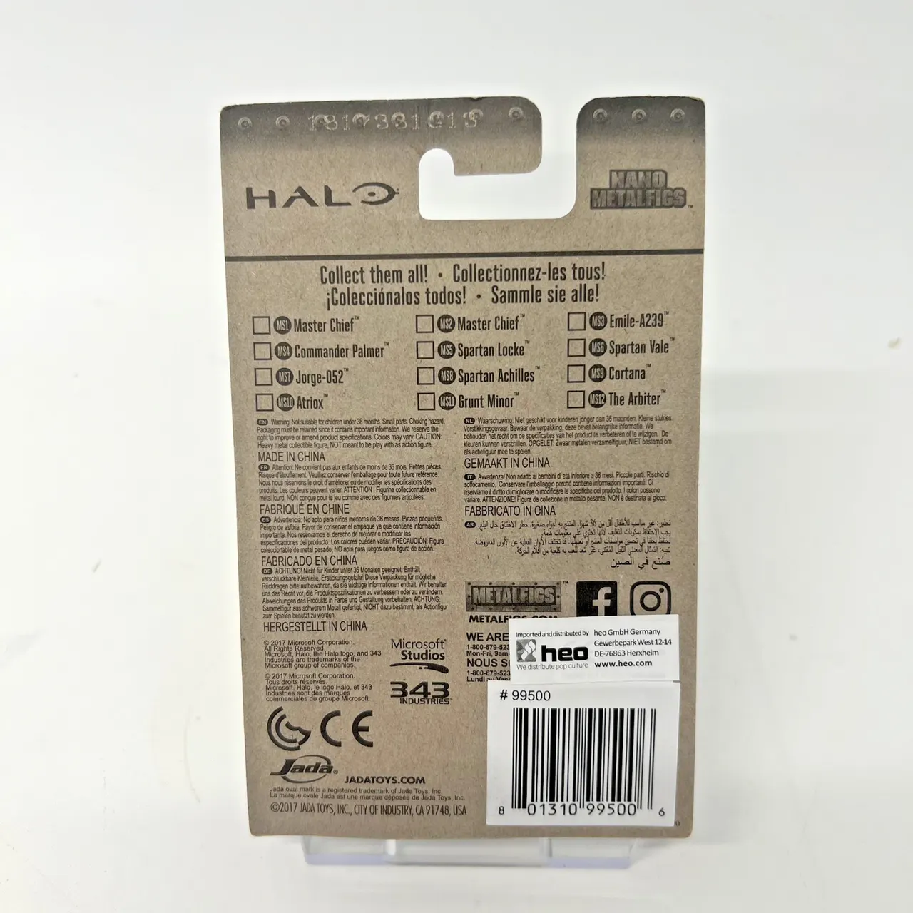 Jada Toys Halo Arbiter Nano Metalfig – 6 cm Die‑Cast Figure - Image 3