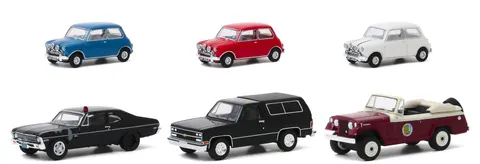 Green Light Ace Ventura CHASE 1967 Jeep Jeepster 1:64 Diecast