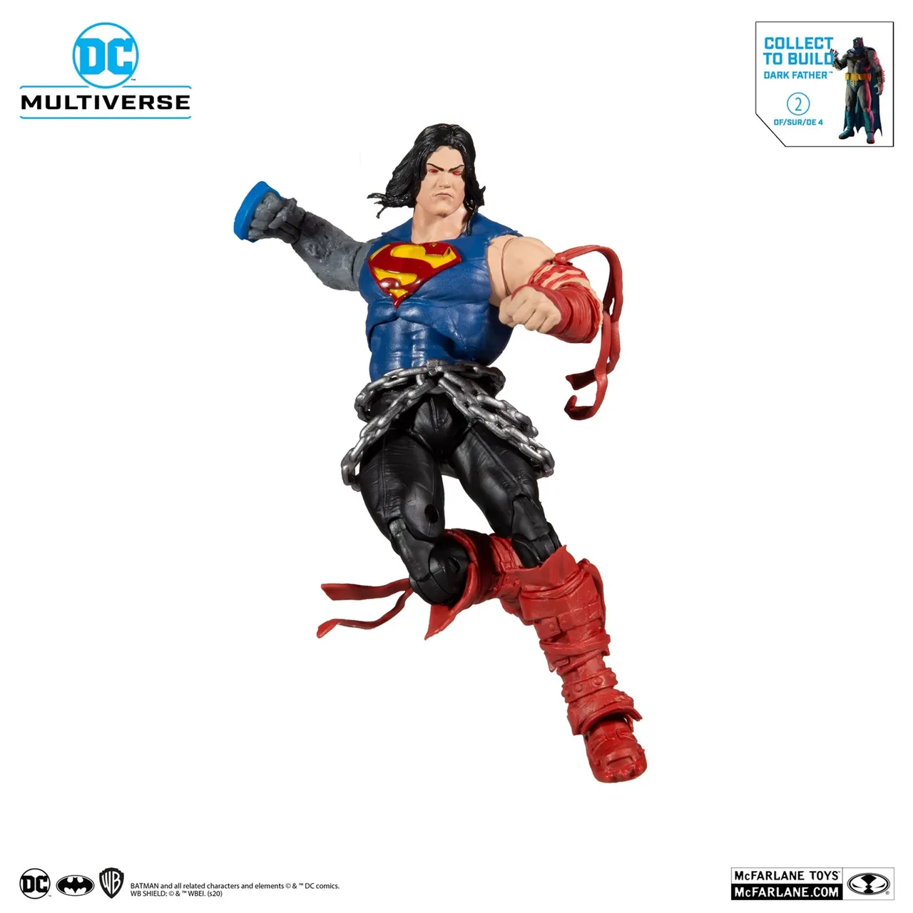 McFarlane Toys DC Multiverse Build-A-Figure Death Metal Superman 7" - Image 5