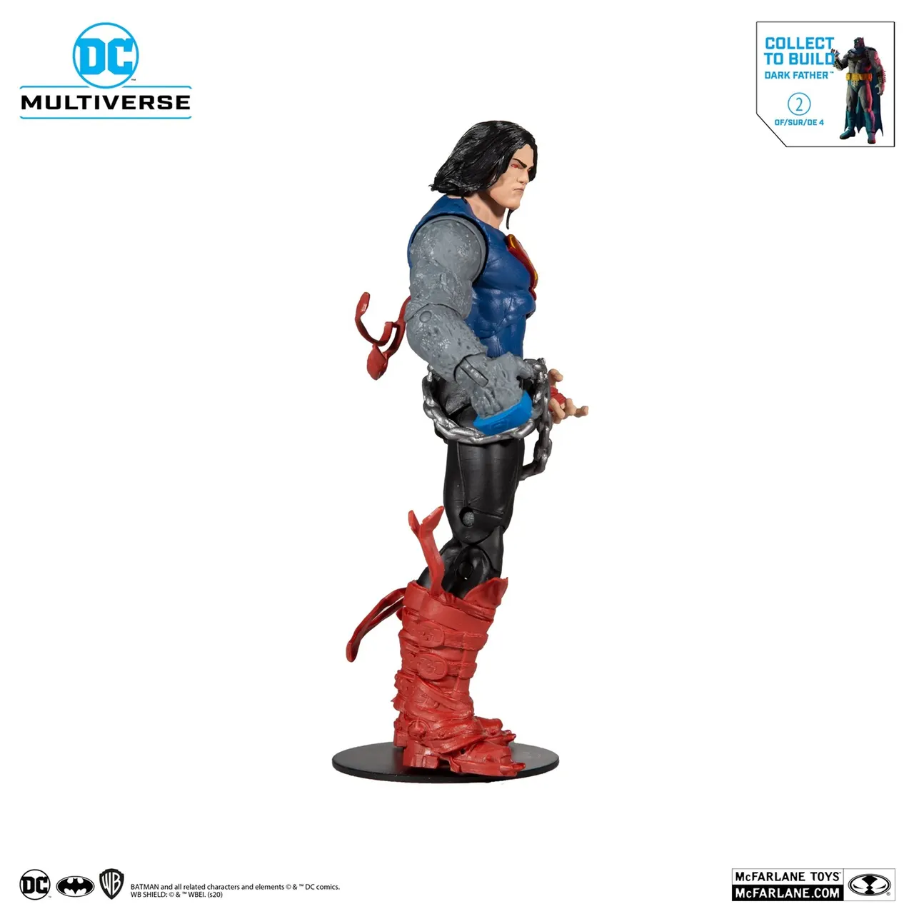 McFarlane Toys DC Multiverse Build-A-Figure Death Metal Superman 7" - Image 4