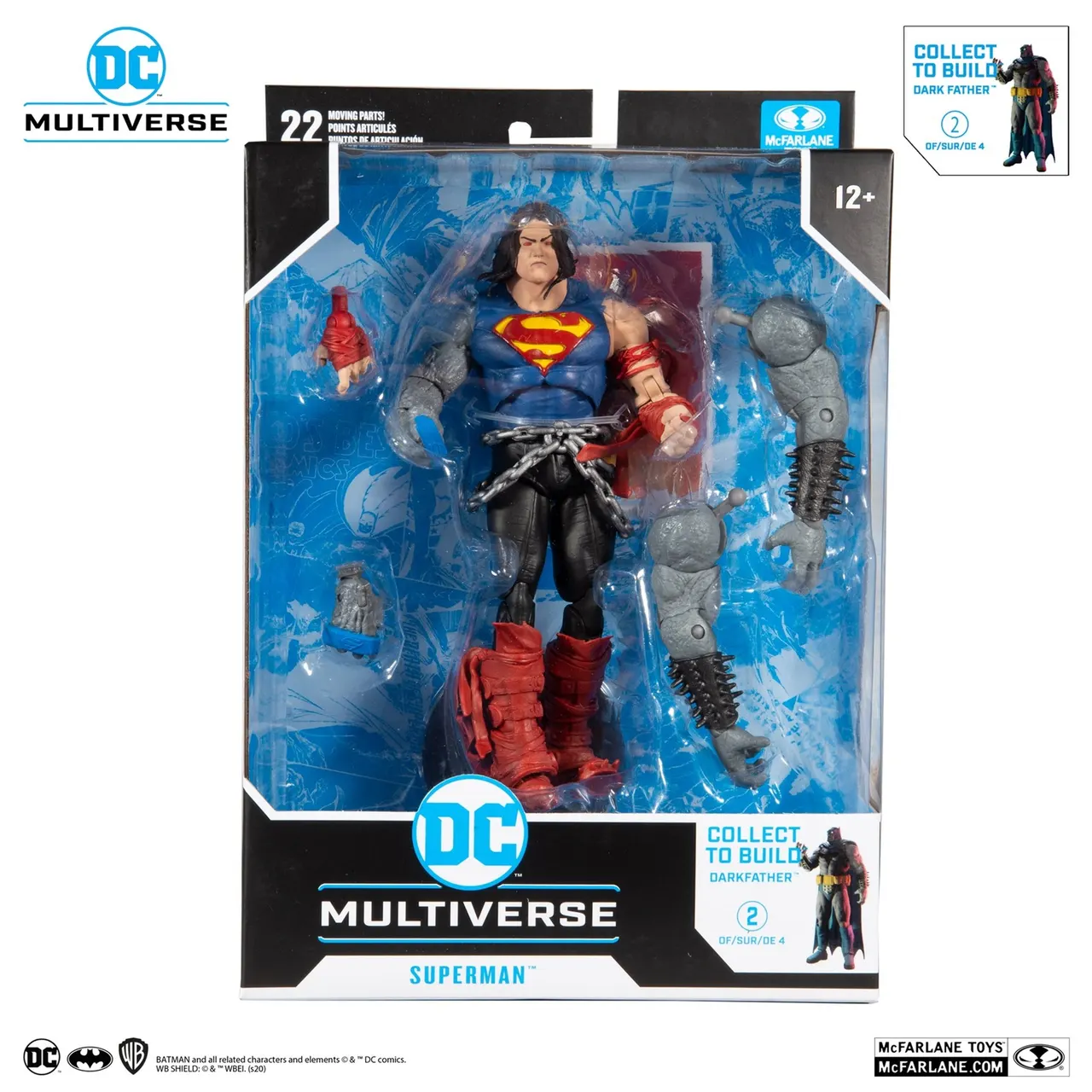 McFarlane Toys DC Multiverse Build-A-Figure Death Metal Superman 7" - Image 10