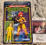 Super7 ReAction 3.75" April O'Neil TMNT TV '87 Figure - Thumbnail 1
