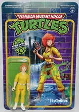 Super7 ReAction 3.75" April O'Neil TMNT TV '87 Figure - Thumbnail 2