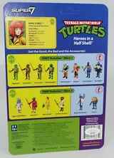 Super7 ReAction 3.75" April O'Neil TMNT TV '87 Figure - Thumbnail 3