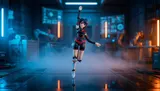 Bandai S.H. Figuarts Tamashii Girl Aoi Action Figure – Original - Thumbnail 8