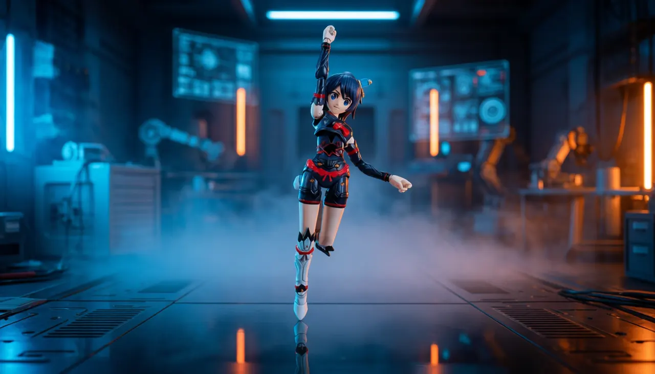 Bandai S.H. Figuarts Tamashii Girl Aoi Action Figure – Original - Image 8