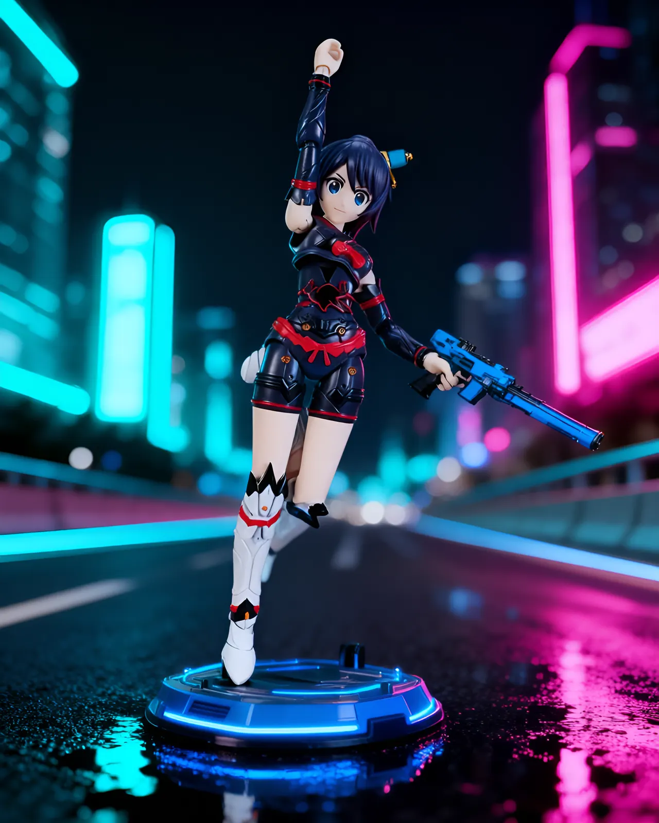 Bandai S.H. Figuarts Tamashii Girl Aoi Action Figure – Original - Image 7