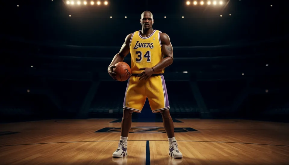 Enterbay Shaquille O'Neal 1:6 Scale Real Masterpiece Action Figure