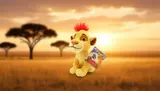 Grandi Giochi Kion Lion Guard 18cm Plush – Disney - Thumbnail 2