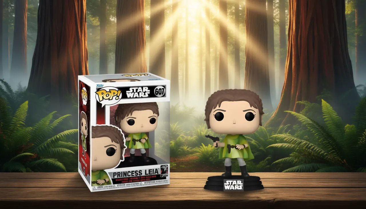 Funko Pop! Star Wars 40th Anniversary Princess Leia Bobblehead - Image 3