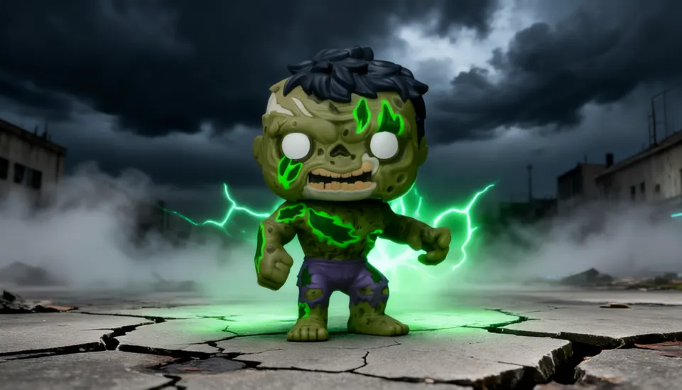 Funko Pop! Marvel Zombies Hulk Vinyl Figure - Collectible
