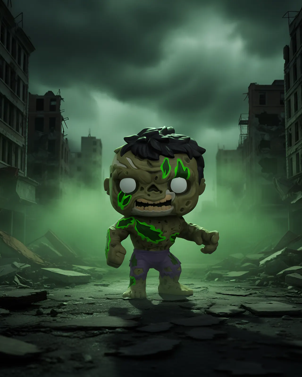 Funko Pop! Marvel Zombies Hulk Vinyl Figure - Collectible - Image 4