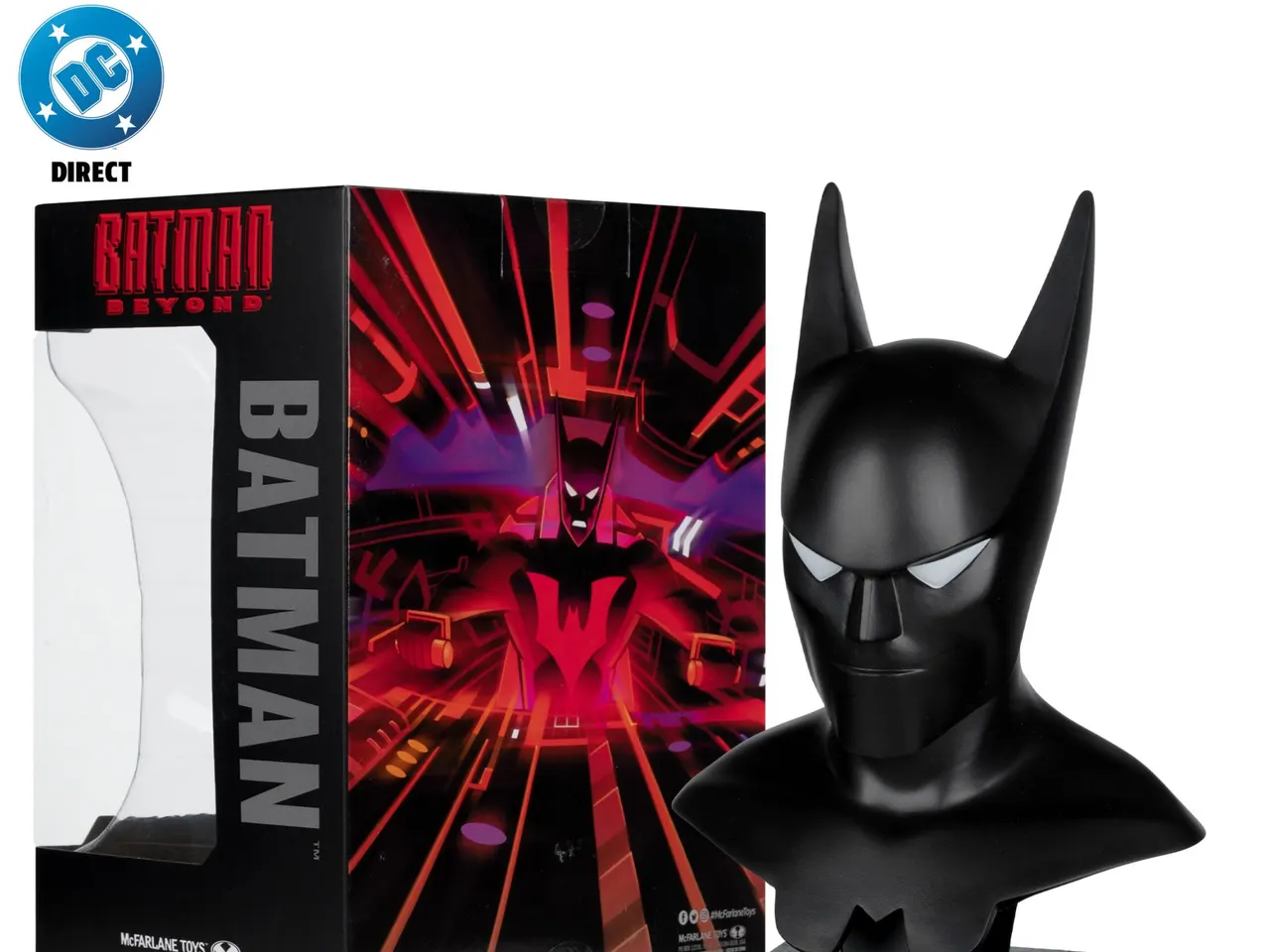McFarlane Toys DC Direct Batman Beyond 1:3 Cowl Replica - Image 1