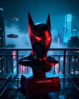 McFarlane Toys DC Direct Batman Beyond 1:3 Cowl Replica - Thumbnail 7