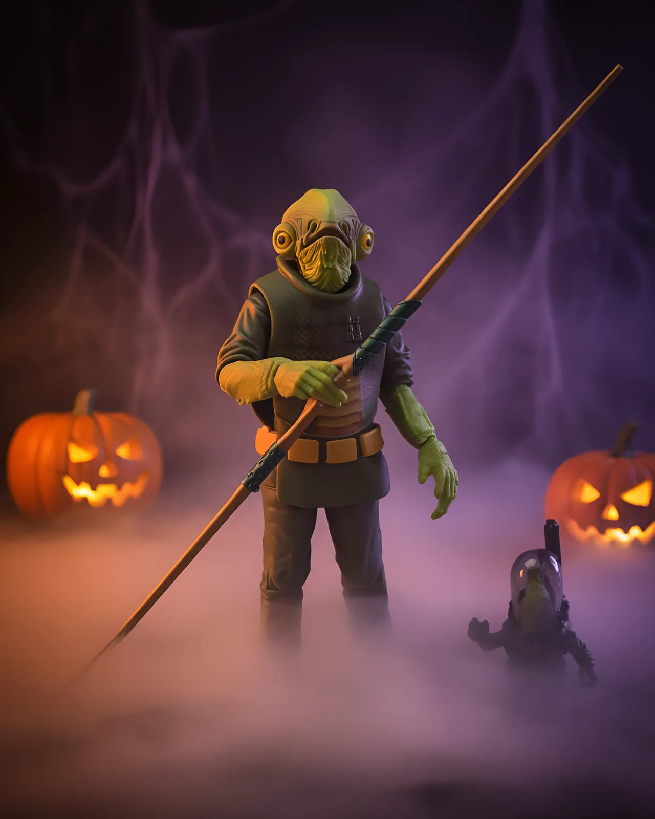 Star Wars Black Series Mon Calamari Halloween Edition 6-Inch Figure - Image 10