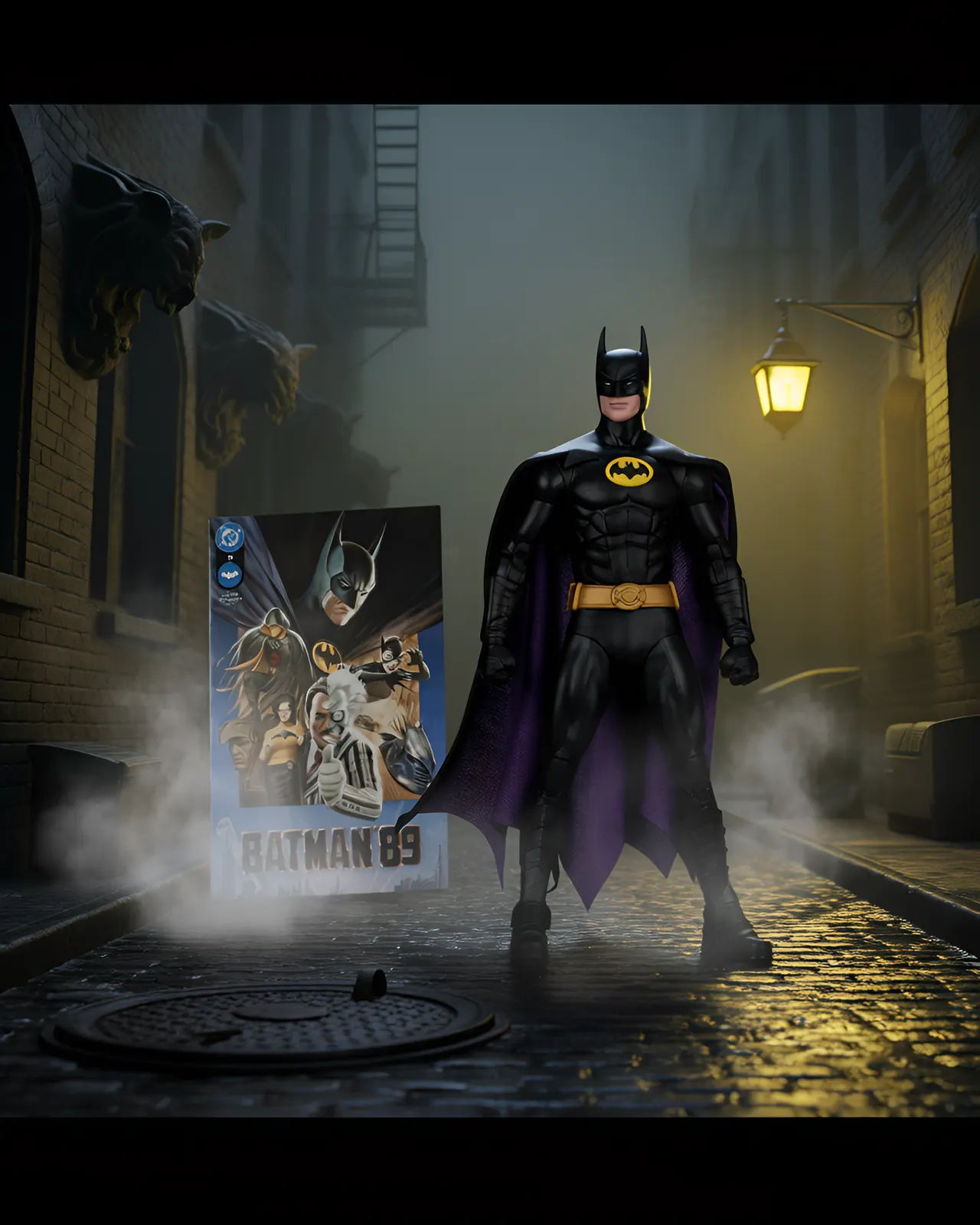 McFarlane Toys DC Direct Page Punchers Batman ’89 7" Figure + Comic - Image 4