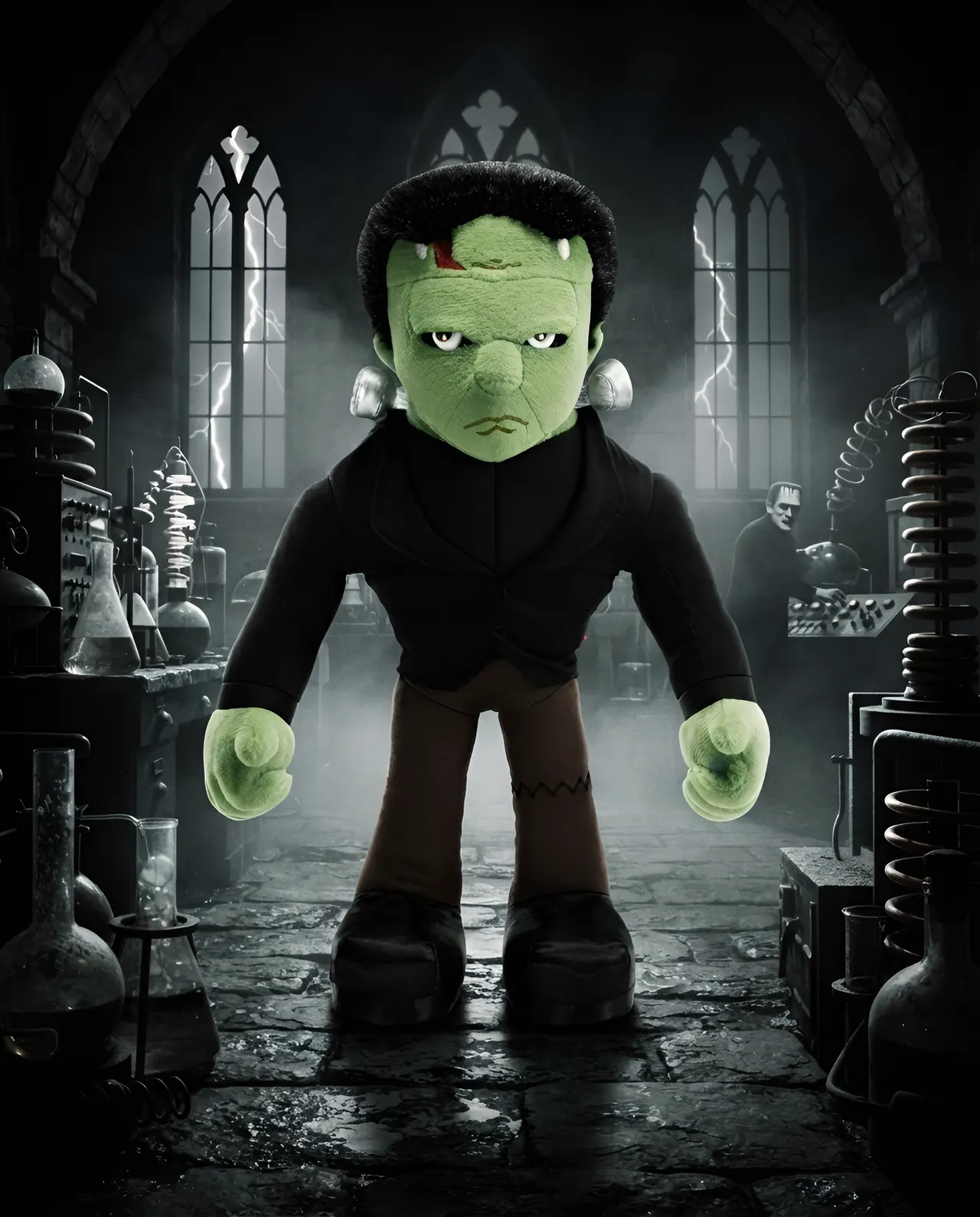 Noble Collection Frankenstein Plush – 13" Universal Monsters - Image 8